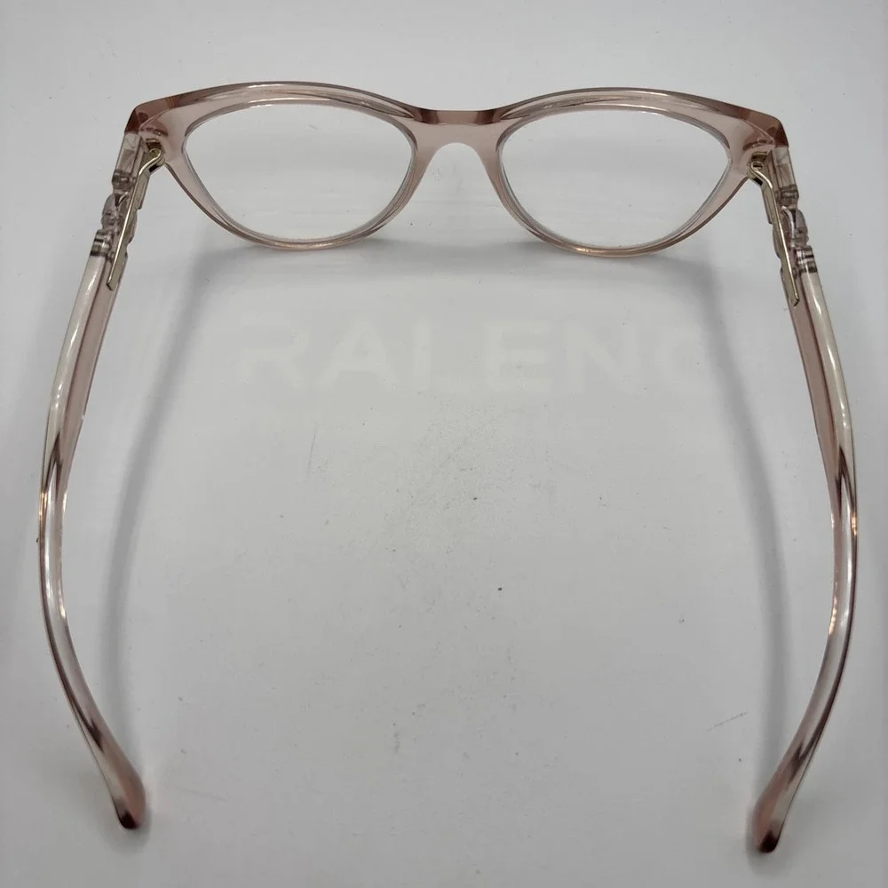 Versace Eyeglasses MOD 3304 5339 Glasses Crystal Pink Pale Gold 53-18-140mm #224